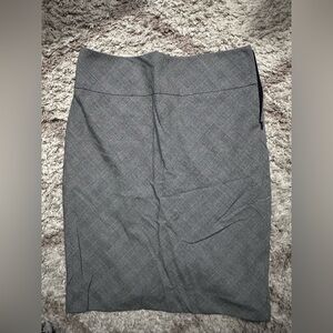 The Limited Gray Knee-Length Pencil Skirt for Work